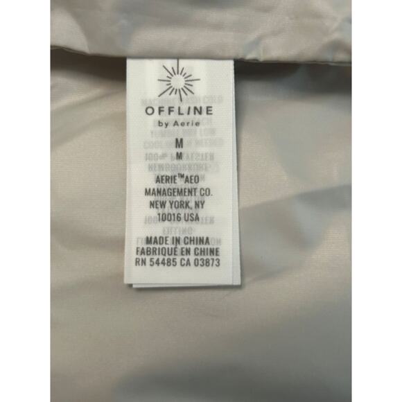 EUC*-Offline by Aerie Glacier Gray Lined Puffer Vest w/ Pockets-Medium - Picture 7 of 12